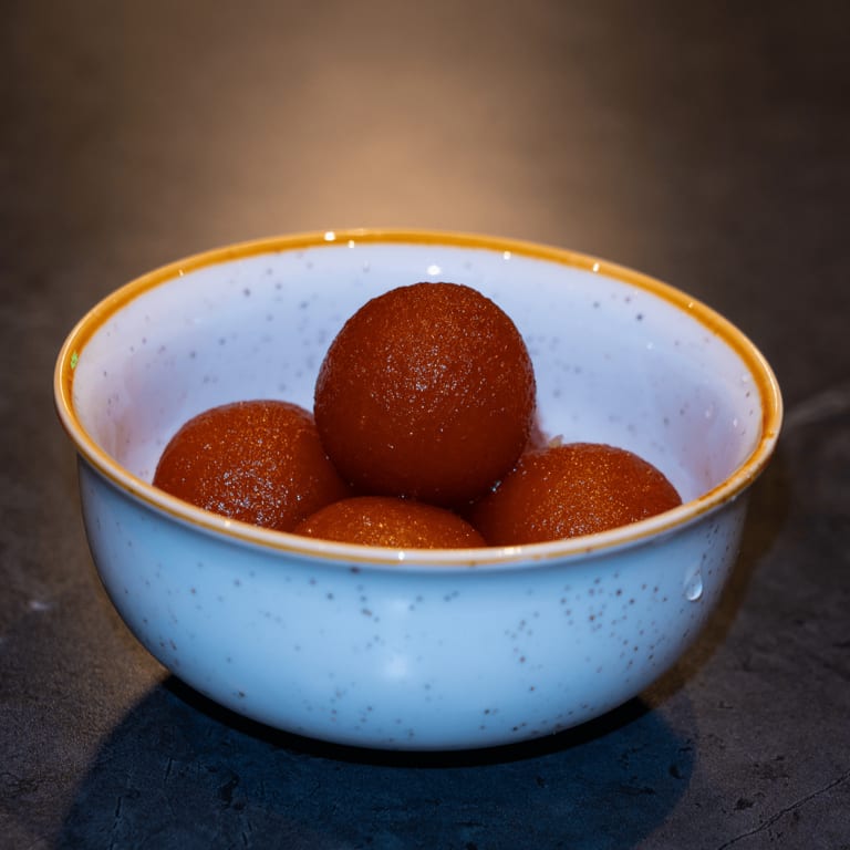 Indulge in our gulab jamun