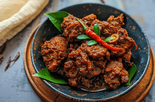 Goat Ghee Roast.