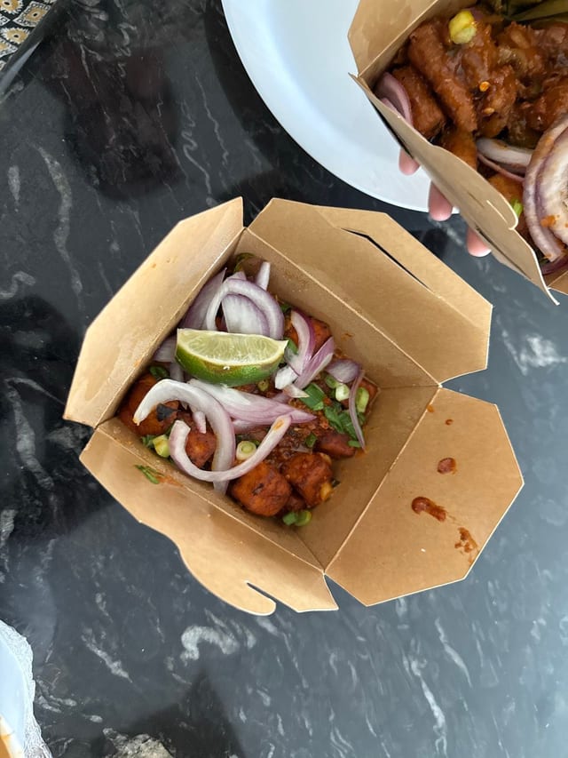 Crispy Paneer.