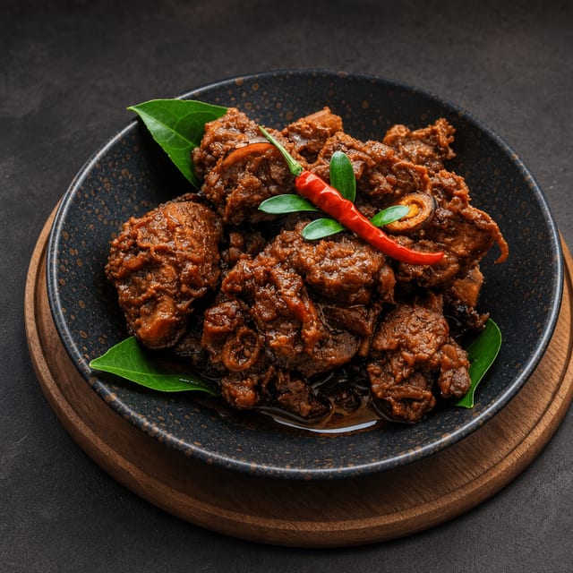 Goat Ghee Roast.