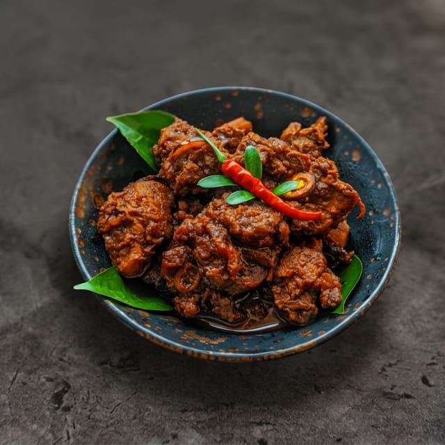 Goat Ghee Roast.