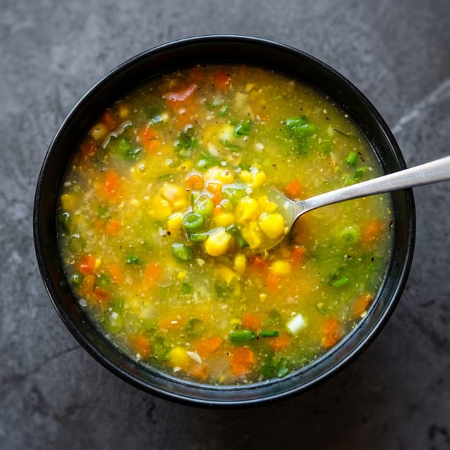Sweet Corn Soup.